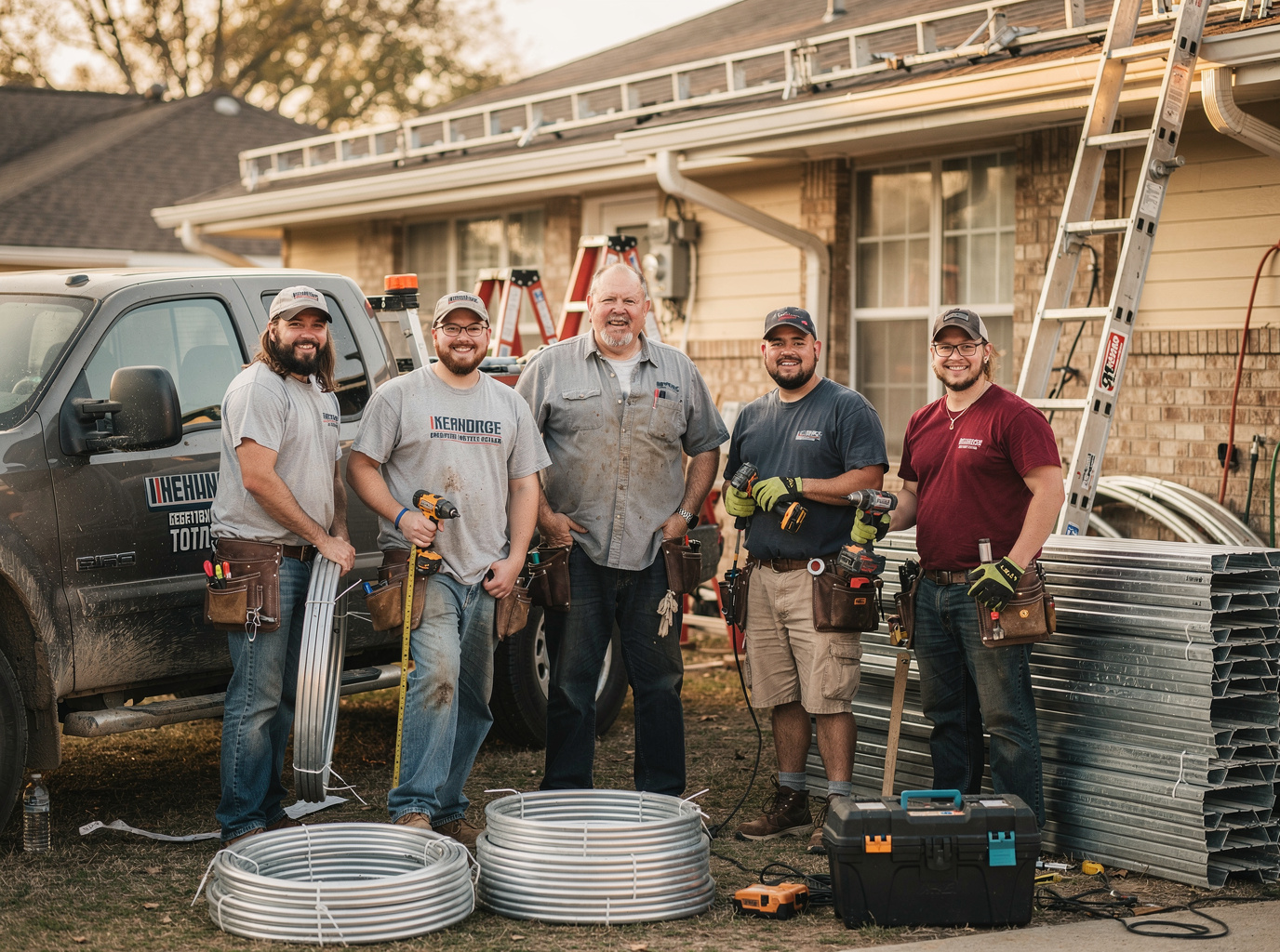The Texarkana Gutter Works team