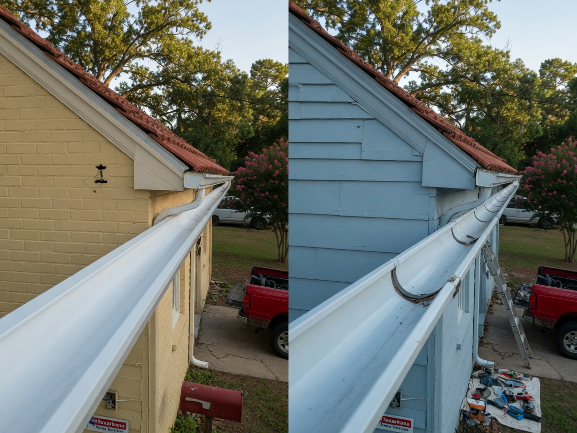 Seamless vs Sectional Gutters for Texarkana Homes